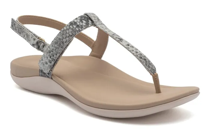 Women ABEO Footwear Sandals Oasis T Strap Snake