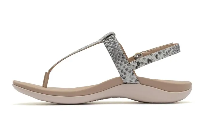Women ABEO Footwear Sandals Oasis T Strap Snake Women ABEO Footwear Sandals Oasis T Strap Snake