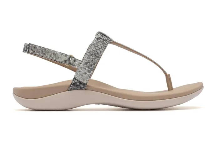 Women ABEO Footwear Sandals Oasis T Strap Snake Women ABEO Footwear Sandals Oasis T Strap Snake