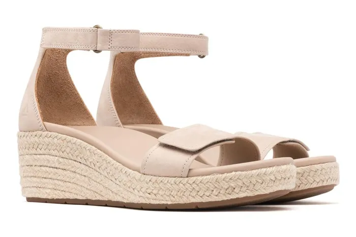 Women ABEO Footwear Sandals Riviera Ankle Sandal Sand Nubuck Women ABEO Footwear Sandals Riviera Ankle Sandal Sand Nubuck