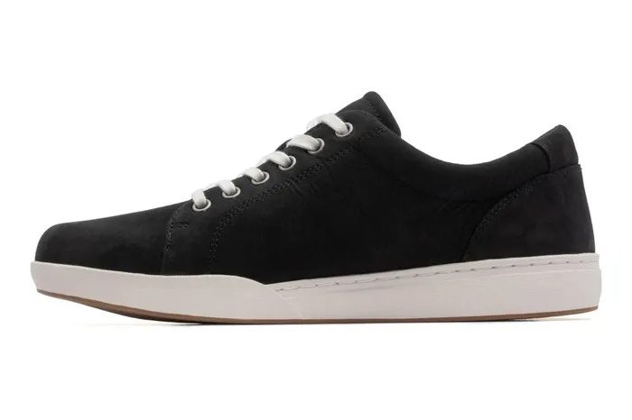 Women ABEO Footwear Sneakers Encore Sneaker Black Nubuck Women ABEO Footwear Sneakers Encore Sneaker Black Nubuck