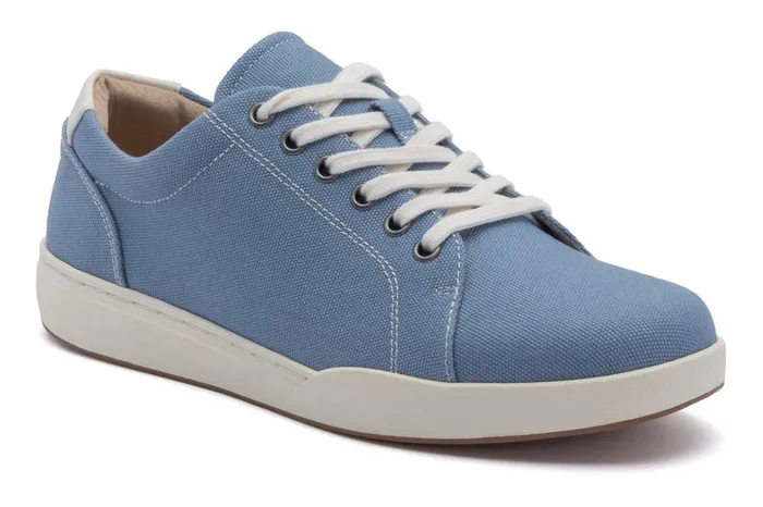 Women ABEO Footwear Sneakers Encore Sneaker Faded Denim Canvas