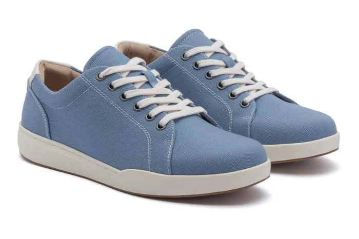 Women ABEO Footwear Sneakers Encore Sneaker Faded Denim Canvas Women ABEO Footwear Sneakers Encore Sneaker Faded Denim Canvas