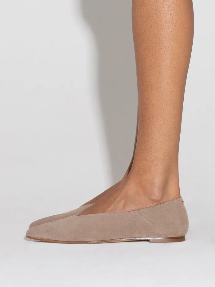 Women Aeyde MOA Stone Pointed Toe Flat Aeyde Flats