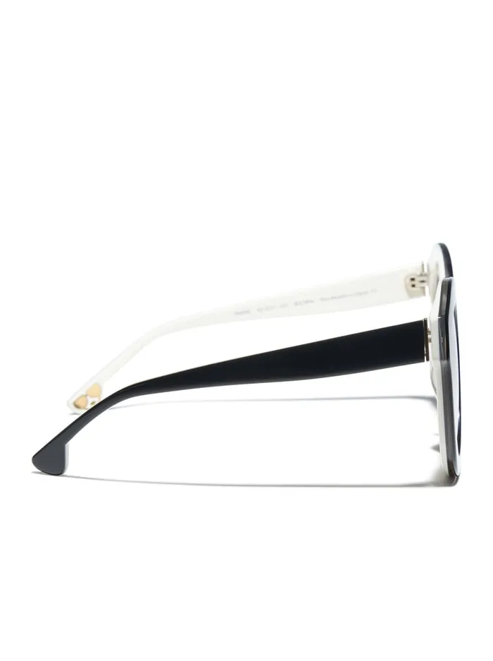 Women Alice Olivia Frank Sunglasses Blackwhite