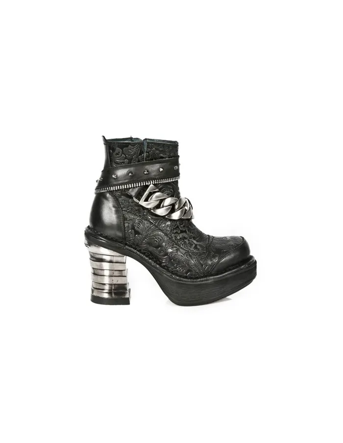 Women Ankle Boot Metallic M8361C1 New Rock Heels Women Ankle Boot Metallic M8361C1 New Rock Heels