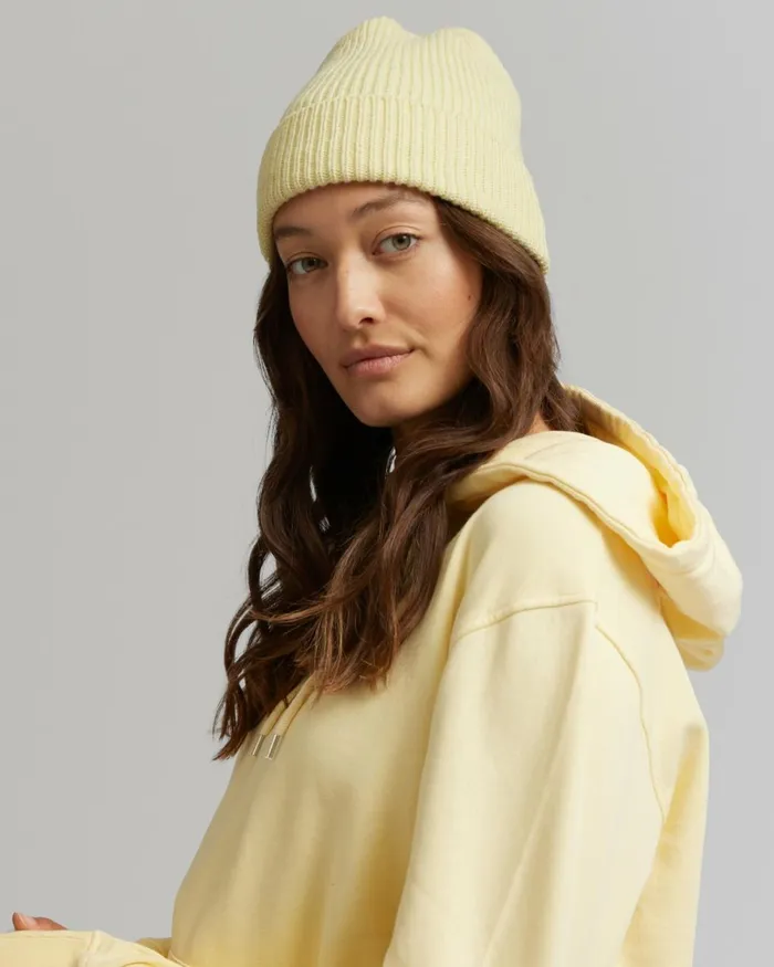Women Beanies Colorful Standard Merino Wool Beanie Ultra Violet