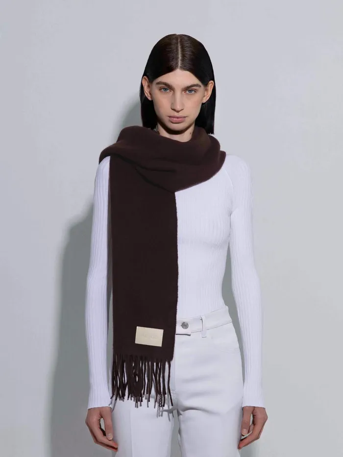 Women Bela Cashmere Scarf Aeyde Scarves Women Bela Cashmere Scarf Aeyde Scarves