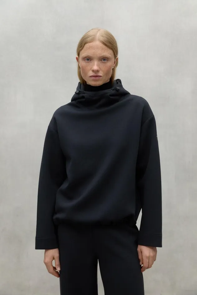 Women Black Cancun Sweatshirt Ecoalf Sweatshirts