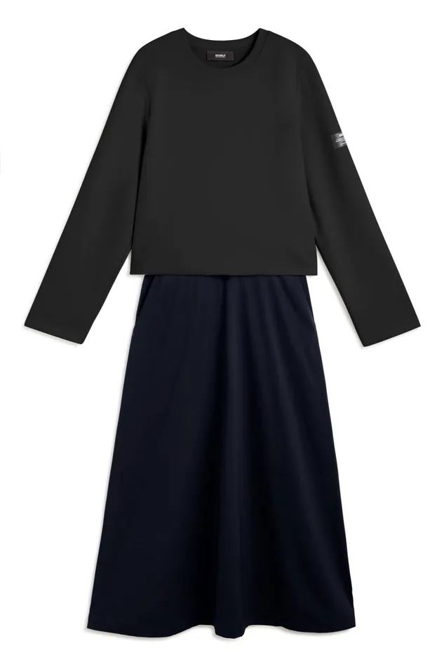 Women Black Morgan Dress Ecoalf Dresses
