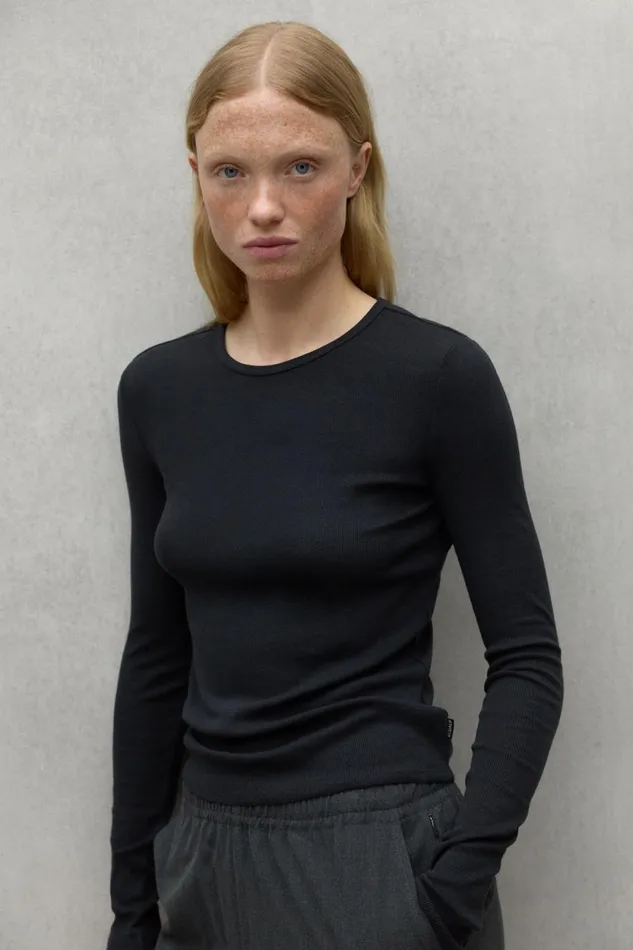 Women Black Sines TShirt Ecoalf TShirts