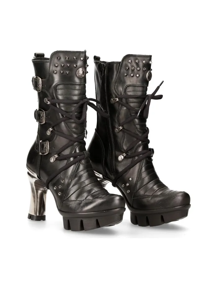 Women Boot Neopunk MNeopunk004S1 New Rock High Heels