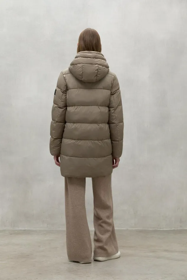 Women Brown Marangu Coat Ecoalf Coats And Jackets