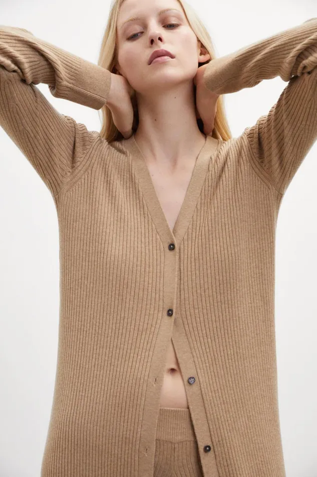 Women Brown Romero Dress Ecoalf Knitwear