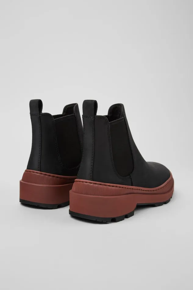 Women Brutus Trek MICHELIN Black Nubuck Ankle Boots Camper Ankle Boots Women Brutus Trek MICHELIN Black Nubuck Ankle Boots Camper Ankle Boots