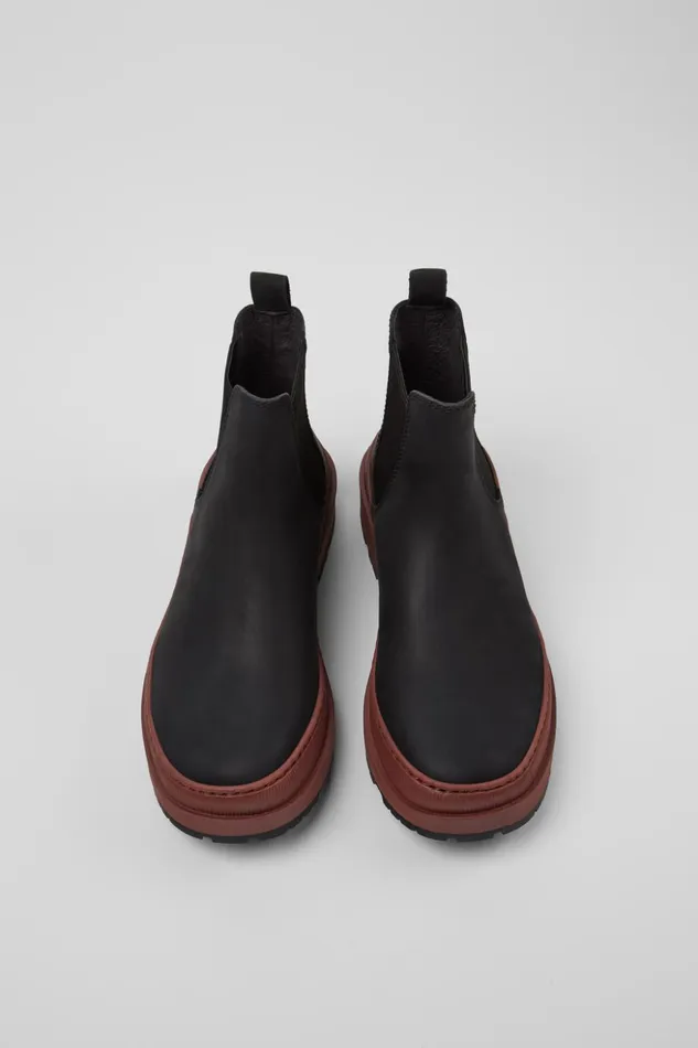 Women Brutus Trek MICHELIN Black Nubuck Ankle Boots Camper Ankle Boots Women Brutus Trek MICHELIN Black Nubuck Ankle Boots Camper Ankle Boots