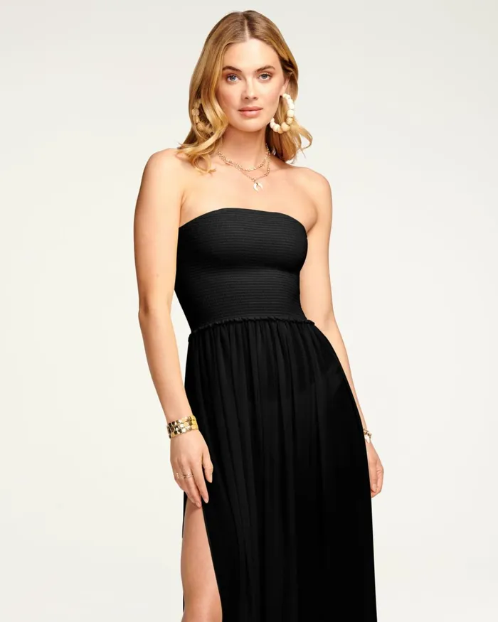 Women Calista Coverup Maxi Dress Black Ramy Brook Swimwear