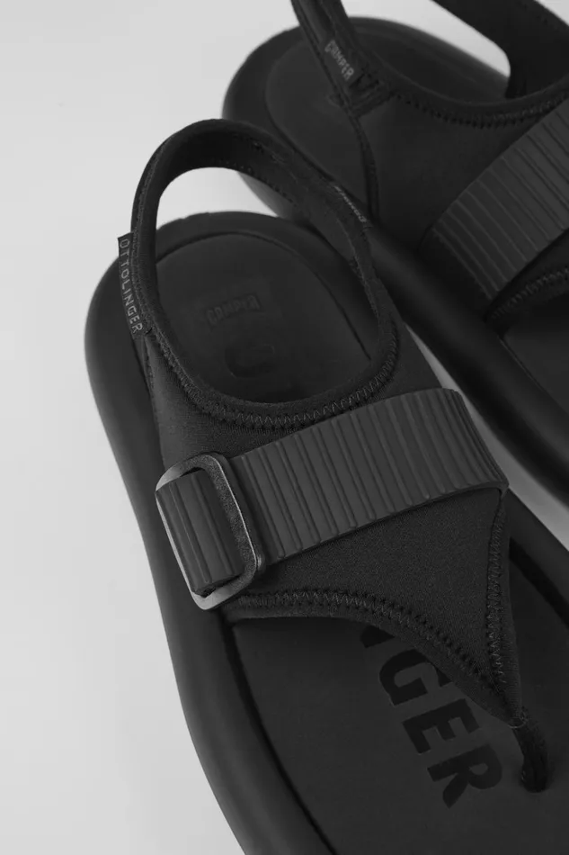 Women Camper X Ottolinger Black Sandals By Camper X Ottolinger Camper Non Leather Shoes