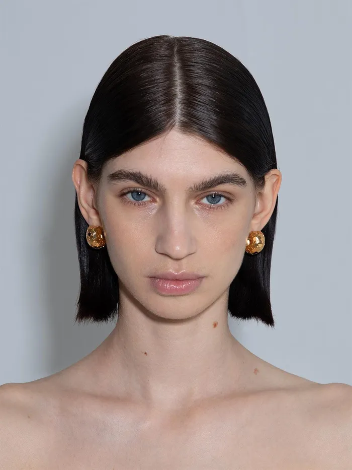 Women Carter 18kt GoldPlated Hoop Earrings Aeyde Earrings