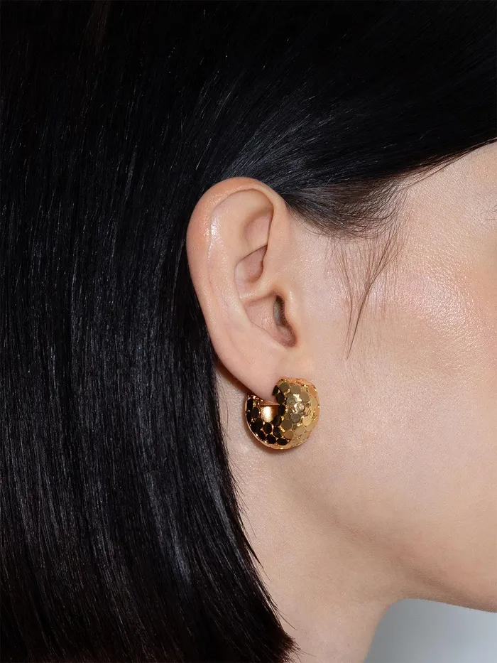 Women Carter 18kt GoldPlated Hoop Earrings Aeyde Earrings