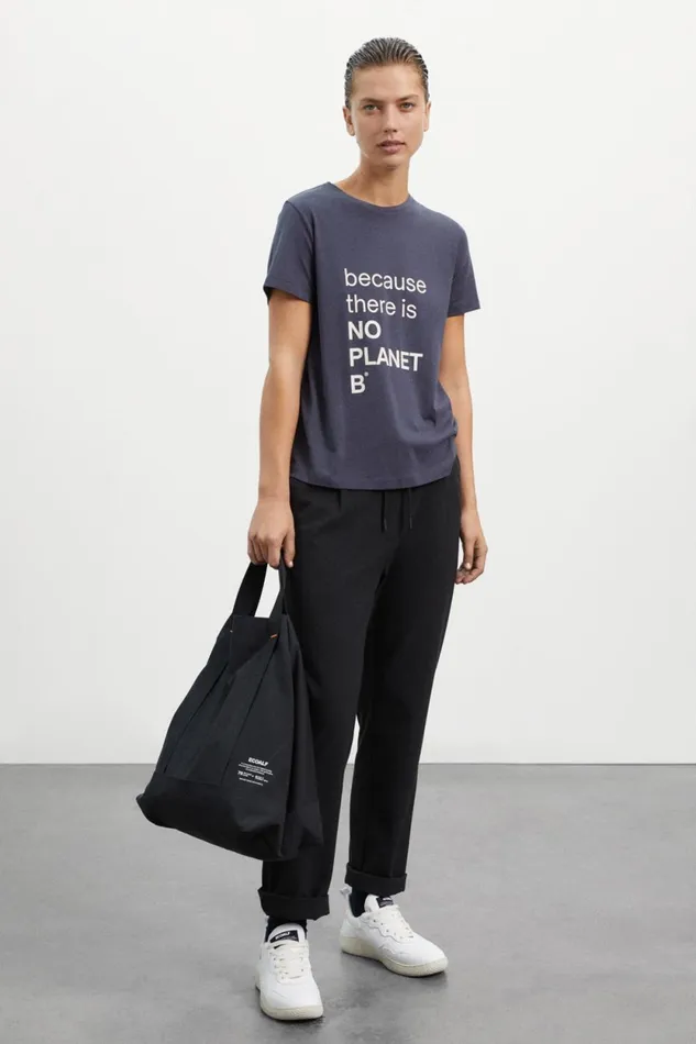 Women Caviar Nyborg TShirt Ecoalf TShirts