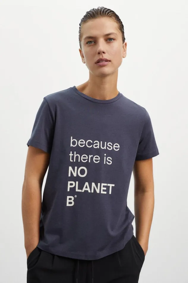 Women Caviar Nyborg TShirt Ecoalf TShirts