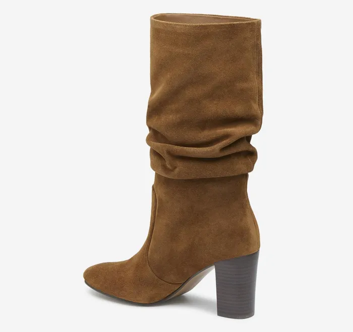 Women Charlotte Slouch Boot Whiskey Suede JohnstonandMurphy Boots and Booties Women Charlotte Slouch Boot Whiskey Suede JohnstonandMurphy Boots and Booties