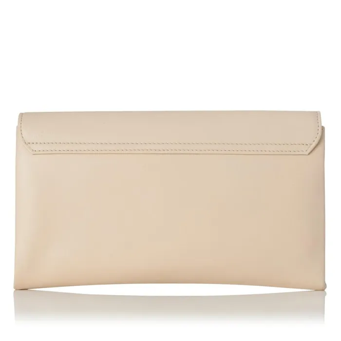 Women Clutch Bags LKBennett Dora Beige Leather Clutch Bag Women Clutch Bags LKBennett Dora Beige Leather Clutch Bag