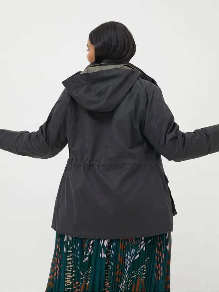 Women Coats and Jackets Fat Face Black Sussex Heritage Coat