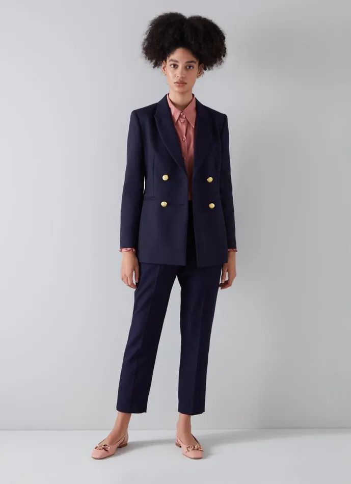 Women Coats and Jackets LKBennett Mariner Navy DoubleBreasted Sailor Blazer Navy Women Coats and Jackets LKBennett Mariner Navy DoubleBreasted Sailor Blazer Navy