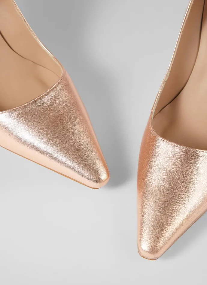 Women Court Shoes LKBennett Catelyn Copper Ankle Strap Closed Court Copper Women Court Shoes LKBennett Catelyn Copper Ankle Strap Closed Court Copper