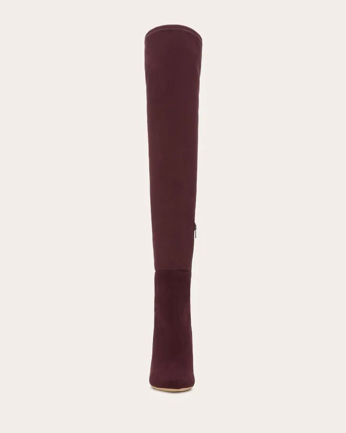 Women Dara Suede OverTheKnee Boots Black Suede Ramy Brook Shoes