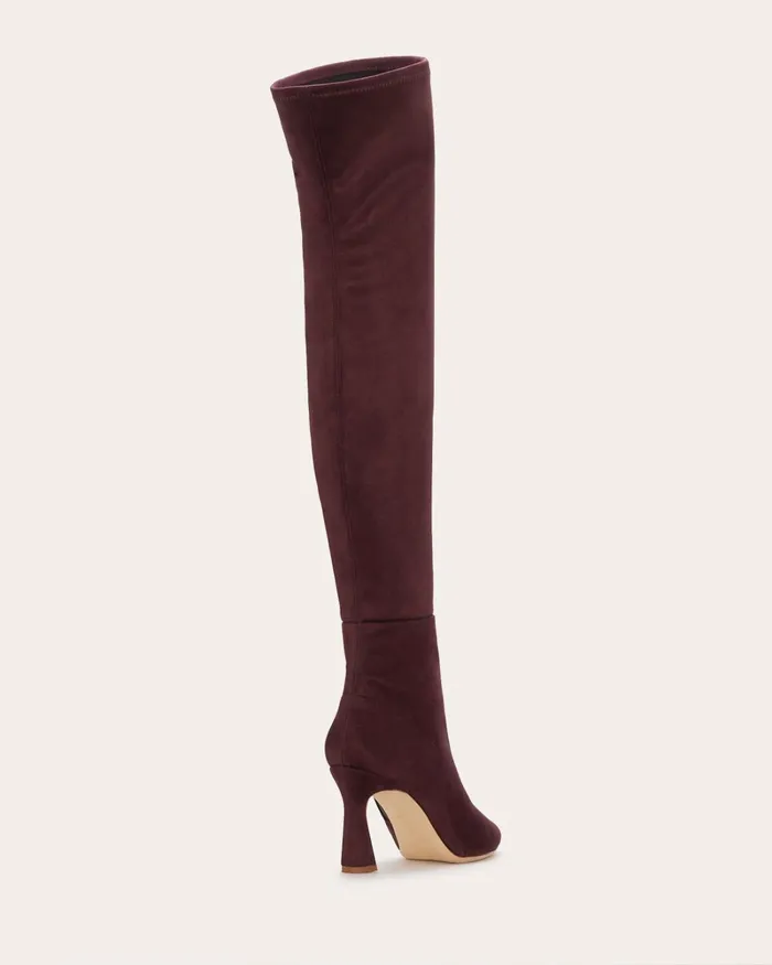 Women Dara Suede OverTheKnee Boots Black Suede Ramy Brook Shoes