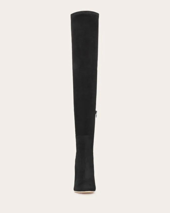 Women Dara Suede OverTheKnee Boots Black Suede Ramy Brook Shoes