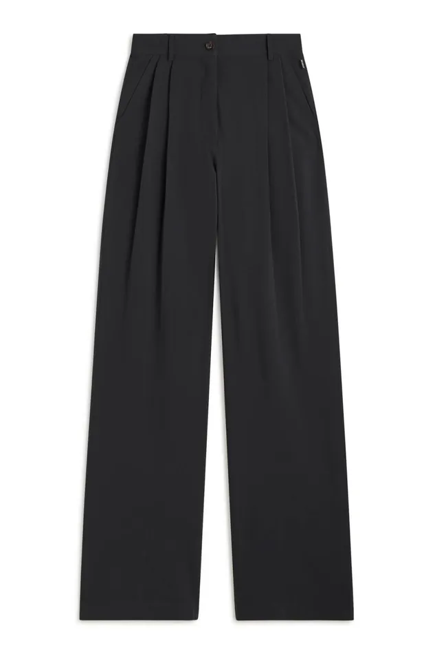 Women Dark Grey Miel Trousers Ecoalf Trousers