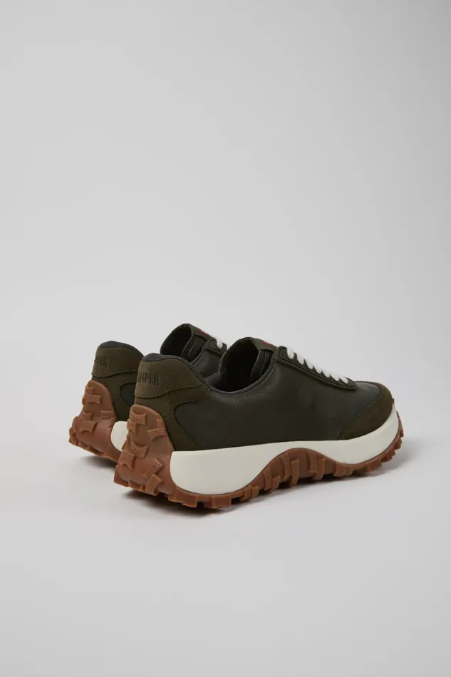 Women Drift Trail VIBRAM Green Leather And Nubuck Sneakers Camper Sneakers Women Drift Trail VIBRAM Green Leather And Nubuck Sneakers Camper Sneakers