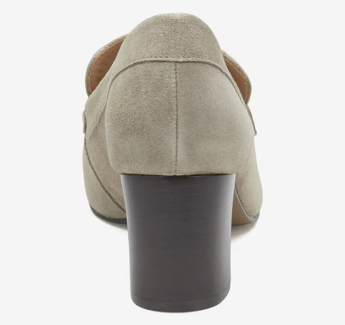 Women Eleanor Chain Loafer Taupe Suede JohnstonandMurphy Mules and Loafers Women Eleanor Chain Loafer Taupe Suede JohnstonandMurphy Mules and Loafers
