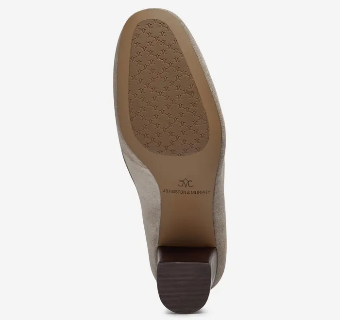 Women Eleanor Chain Loafer Taupe Suede JohnstonandMurphy Mules and Loafers Women Eleanor Chain Loafer Taupe Suede JohnstonandMurphy Mules and Loafers