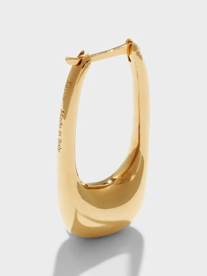 Women Ellis 18kt GoldPlated Hoop Earrings Aeyde Earrings