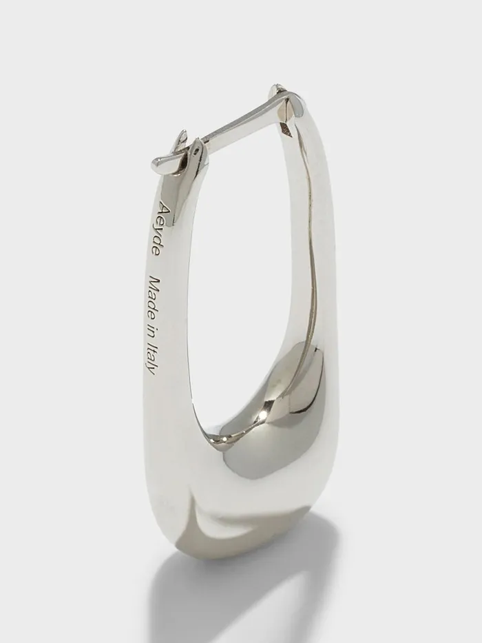 Women Ellis PalladiumPlated Hoop Earrings Aeyde Earrings