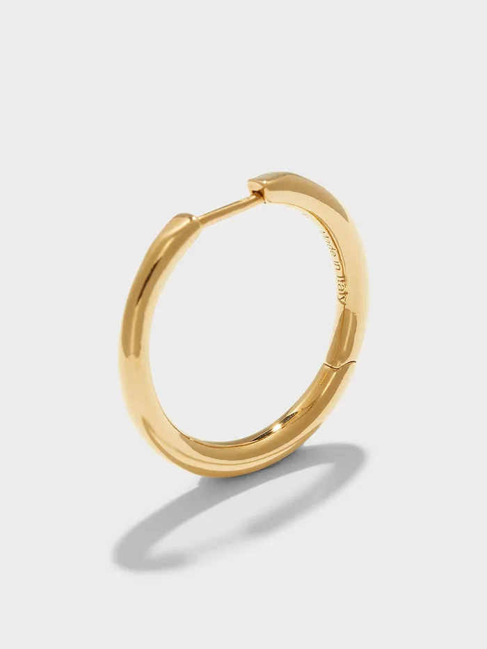 Women Elona Large 18kt GoldPlated Hoop Earrings Aeyde Earrings