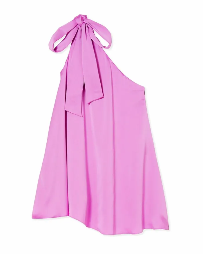 Women Harmoni One Shoulder Mini Dress Pink Orchid Ramy Brook Dresses Women Harmoni One Shoulder Mini Dress Pink Orchid Ramy Brook Dresses
