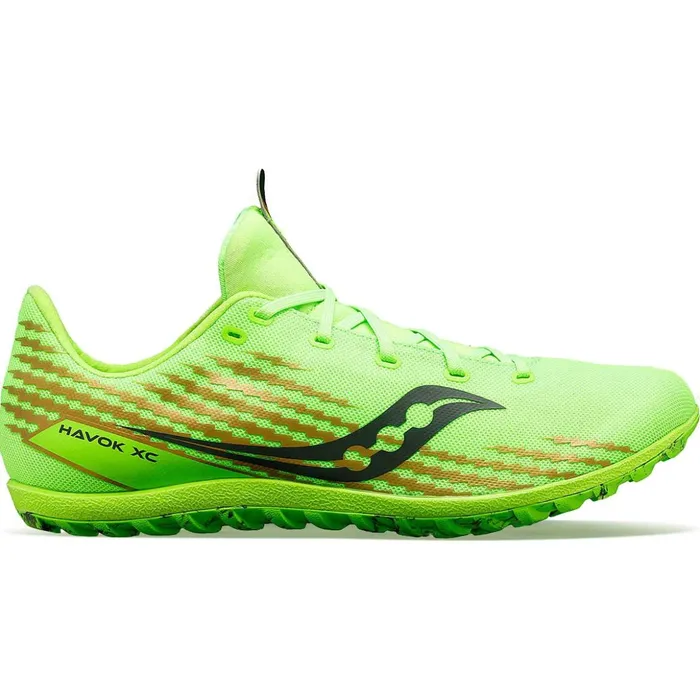 Women Havok Xc 3 Flat Slime Saucony Running