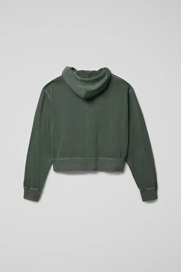 Women Hoodie Green Cotton Hoodie Camper Jersey Women Hoodie Green Cotton Hoodie Camper Jersey