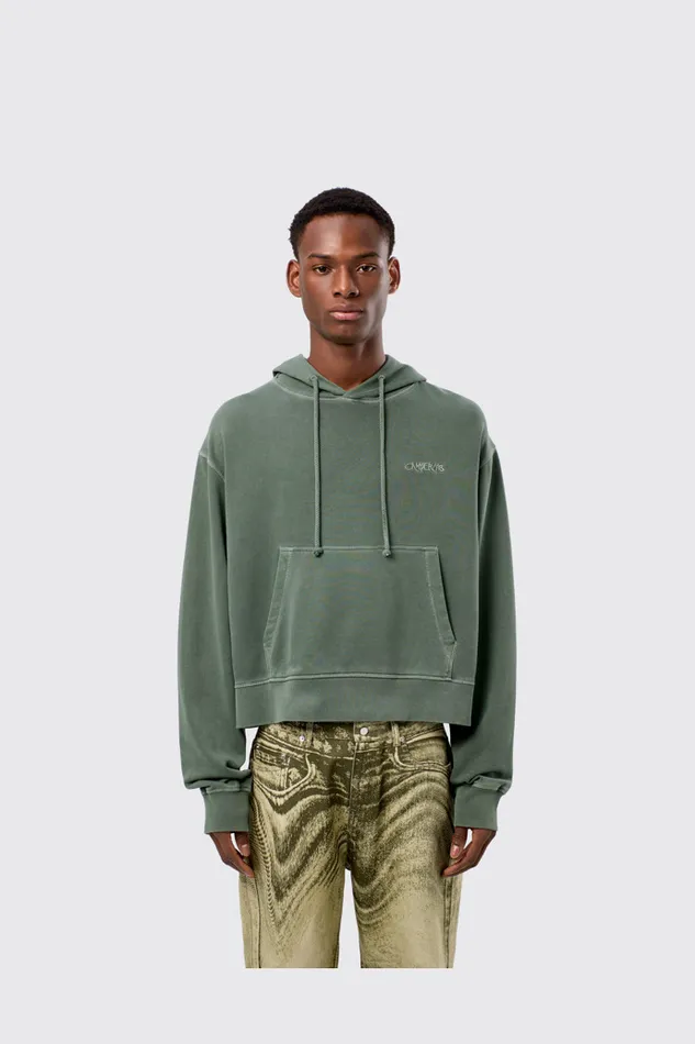 Women Hoodie Green Cotton Hoodie Camper Jersey Women Hoodie Green Cotton Hoodie Camper Jersey