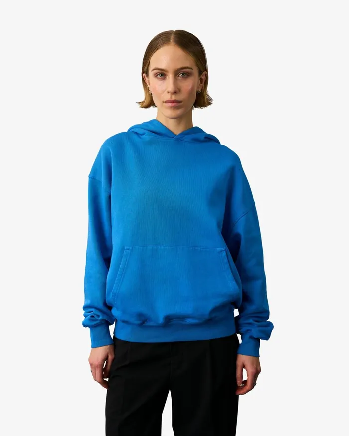 Women Hoodies Colorful Standard Organic Oversized Hood Snow Melange