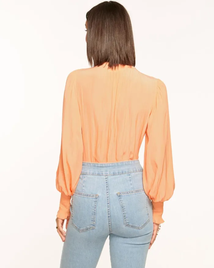 Women Isla Puff Sleeve Blouse Black Ramy Brook Tops Women Isla Puff Sleeve Blouse Black Ramy Brook Tops