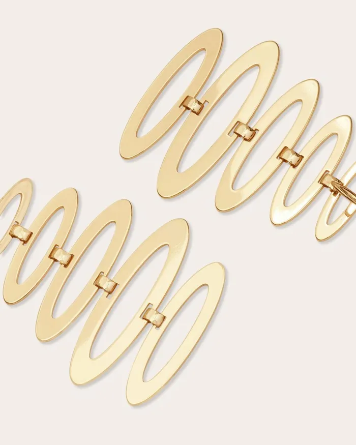 Women Jazmine Oval Earrings Gold Ramy Brook Jewelry Women Jazmine Oval Earrings Gold Ramy Brook Jewelry