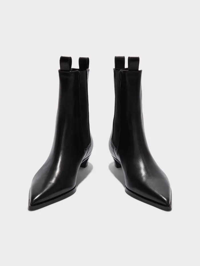 Women Kiki Calfskin Leather Chelsea Boots Aeyde Ankle Boots