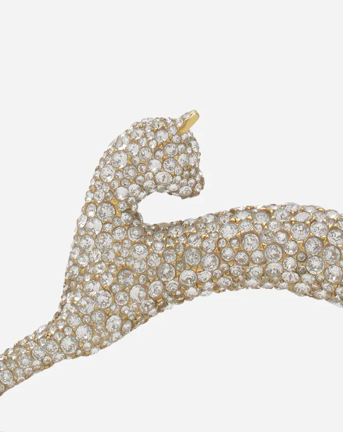 Women Lanvin Crossbody Bags and Shoulder Bags Nano Pencil Cat Bag In Leather And Rhinestones Lin Women Lanvin Crossbody Bags and Shoulder Bags Nano Pencil Cat Bag In Leather And Rhinestones Lin